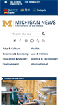Mobile Screenshot of ns.umich.edu