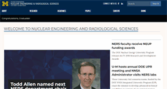 Desktop Screenshot of ners.engin.umich.edu