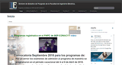 Desktop Screenshot of lsc.fie.umich.mx