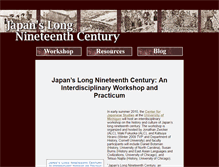 Tablet Screenshot of 19cjapan.ii.lsa.umich.edu