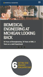 Mobile Screenshot of bme.umich.edu