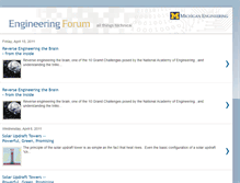 Tablet Screenshot of forum.engin.umich.edu