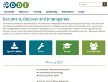 Tablet Screenshot of ddi.icpsr.umich.edu