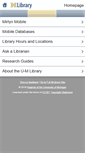 Mobile Screenshot of lib.umich.edu