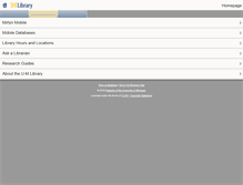Tablet Screenshot of lib.umich.edu
