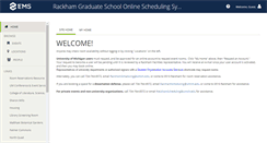 Desktop Screenshot of ems.rackham.umich.edu