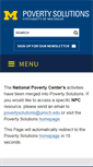 Mobile Screenshot of npc.umich.edu