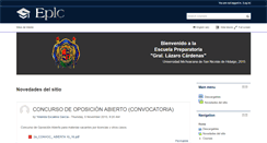 Desktop Screenshot of eplc.umich.mx