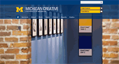 Desktop Screenshot of creative.umich.edu