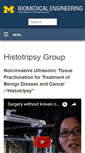 Mobile Screenshot of histotripsy.umich.edu