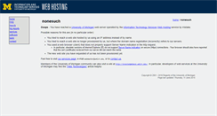 Desktop Screenshot of meldi.snre.umich.edu
