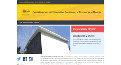 Desktop Screenshot of ced.umich.mx