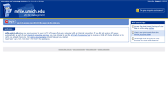 Desktop Screenshot of mfile.umich.edu