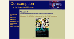 Desktop Screenshot of consumption.umich.edu