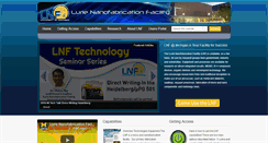 Desktop Screenshot of lnf.umich.edu