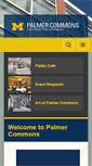 Mobile Screenshot of palmercommons.umich.edu