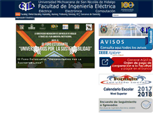Tablet Screenshot of fie.umich.mx