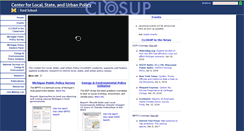 Desktop Screenshot of closup.umich.edu