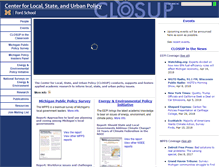 Tablet Screenshot of closup.umich.edu