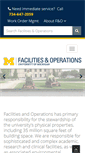 Mobile Screenshot of fo.umich.edu