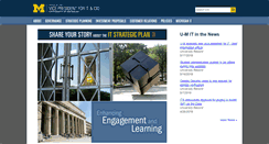 Desktop Screenshot of cio.umich.edu
