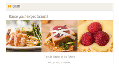 Desktop Screenshot of catering.umich.edu