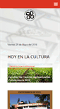 Mobile Screenshot of difusioncultural.umich.mx