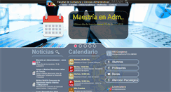 Desktop Screenshot of fcca.umich.mx