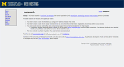 Desktop Screenshot of library.mbgna.umich.edu